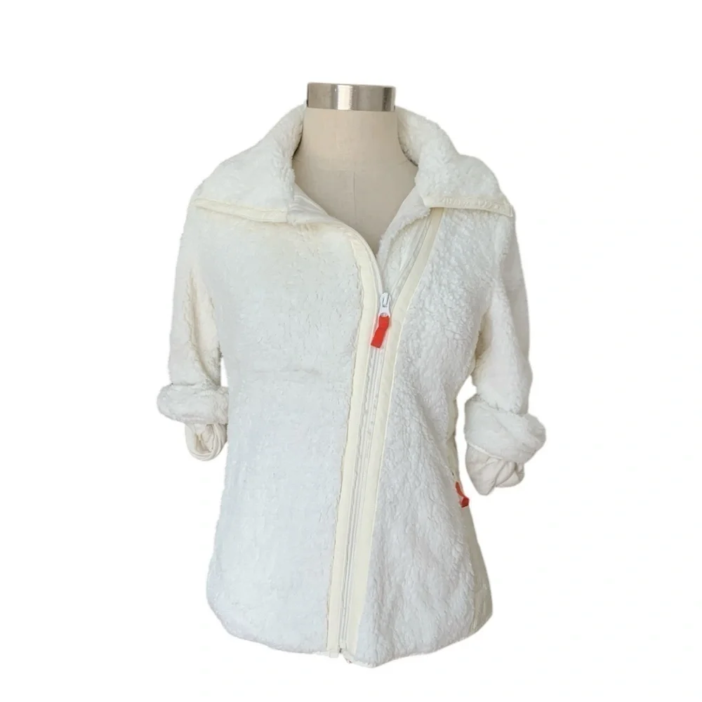 Talbots zip fleece jacket